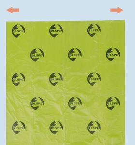 Cornstarch Based <b>Compostable</b> Sustainable to Plastic Breaks Down Naturally Reducing Environmental Paw Print Dog Poop Bags - Product Image 6
