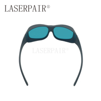 Lunettes de sécurité laser rubis Laserpair 635nm 650nm 694nm OD6+ Lunettes de protection laser rouge CE EN207 620-700nm Protection des yeux