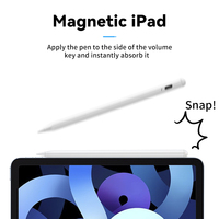 Palm Rejection pena layar sentuh aktif, pena Stylus PC Tablet Air Mini 4 5 6 Pro 12.9 11 1 2 generasi ke-2 untuk iPad pensil