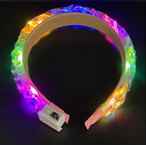 ที่คาดผม LED แบบมงกุฎ - พลาสติกทนทาน อุปกรณ์จัดงานปีใหม่ สินค้ามาใหม่ - Product Image 3