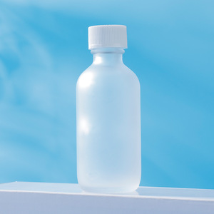 Emballage cosmétique pour soins de la peau 1/2 <span class=keywords><strong>oz</strong></span> 1 <span class=keywords><strong>fl</strong></span>.<span class=keywords><strong>oz</strong></span> 2 <span class=keywords><strong>oz</strong></span> bouteilles en verre d'huile essentielle givrée avec bouchon résistant aux enfants - Product Image 6