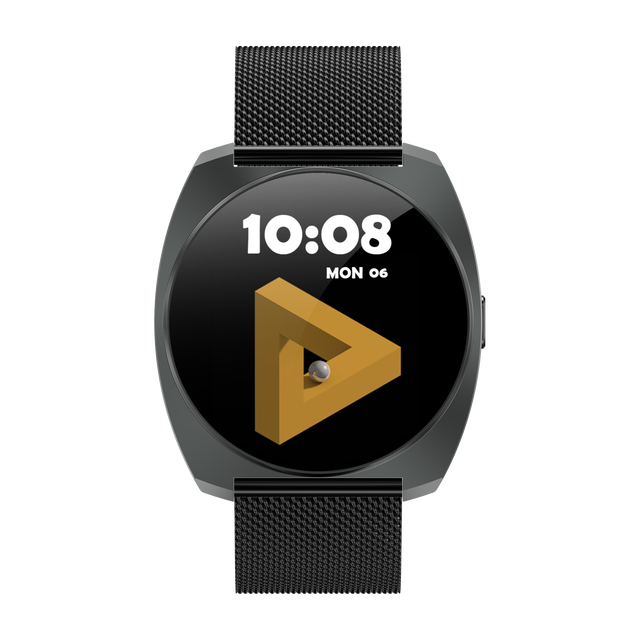 Spherical Screen Smartwatch Made Aluminum Alloy Unisex 1.32 Inches 3D Dynamic Watch Face AMOLED Sleep Tracker IP67 5G for