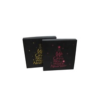 Boîtes d'emballage en papier mat pour vêtements de luxe sur mesure, foulards rectangulaires, t-shirts, emballages cadeaux