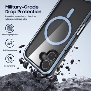 เคสโทรศัพท์กันกระแทกแบบแม่เหล็กพรีเมียม ปี 2026 ขอบโลหะใส สำหรับ iPhone 17 18 Pro Max - Product Image 2