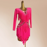 2025 nouveau nouveau concours de robe de danse latine de salle de bal femmes frange robes latines à vendre