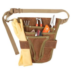 Portable Waist Tool Bag Adjustable Belt Apron Bag Multi-function Electrician Carpenter Tool Bag for Gardening Plumbing Woodwork - Product Image 1