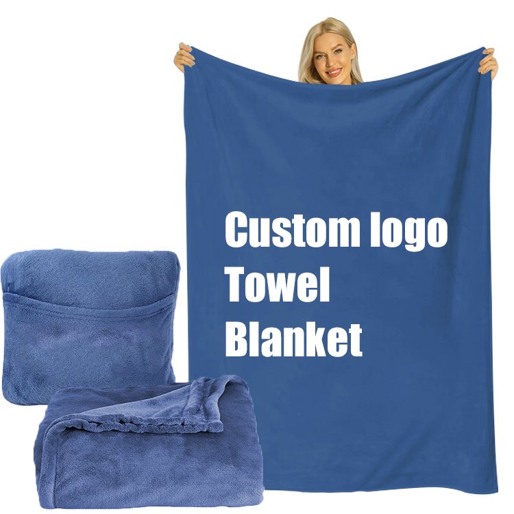 Custom Printed Embroidered Soft and Warm Blanket #X3803