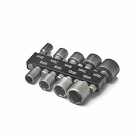 Jeu de 9 embouts en acier pour tournevis et perceuse électrique, pour le vissage et le bricolage, pour outils électriques et tournevis électriques