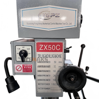 Machine de perçage et de fraisage verticale multifonctionnelle de table en métal ZX50C, haute précision, économe en énergie, écologique