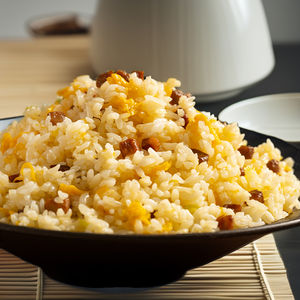 Venta caliente platos tradicionales chinos No. 1 Golden <span class=keywords><strong>Bittern</strong></span> arroz frito calentado comida congelada instantánea autocalentamiento adecuado para llevar - Product Image 2