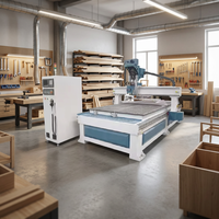 Machine de découpe CNC multifonction ATC pour le nesting, le rainurage, le perçage et le fraisage – Équipement de traitement du bois