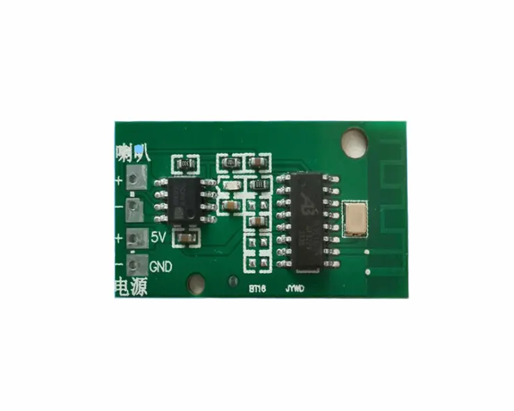 3.3-5V 4 Euro 3W-5W Bluetooth Audio Versterker Pcba Bluetooth Eindversterker Board