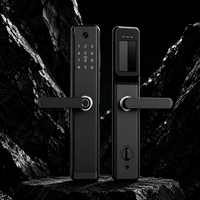 Cerradura Inteligente FM128 para Puerta de Aluminio con Control en la Nube y por Aplicación a través de la App Tuya