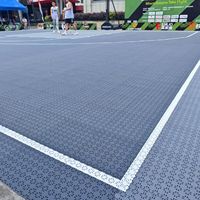 Dalles de sol de garage en PP ventilées et emboîtables avec structure de drainage pour les zones de lavage de voitures et les studios de detailing