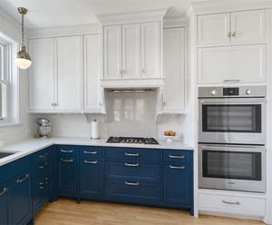 Ante in Vetro <span class=keywords><strong>Trasparente</strong></span> per Armadi da <span class=keywords><strong>Cucina</strong></span>, Mobile da <span class=keywords><strong>Cucina</strong></span> a 3 Ripiani - Product Image 3