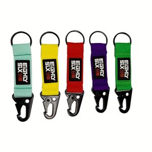 Custom Bulk Sublimation Wristlet Polyester Lanyards Wrist Key Chain <b>Strap</b> Short Keychain Lanyard with Print Design Logo - Product Image 4
