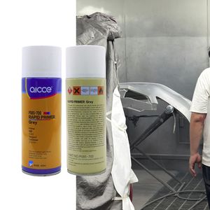 Apprêt acrylique automobile en spray, séchage rapide, haute adhérence, 400 ml, gris, pour la réparation de <span class=keywords><strong>carrosserie</strong></span> automobile, la <span class=keywords><strong>peinture</strong></span> de meubles, le métal, le <span class=keywords><strong>plastique</strong></span> - Product Image 5