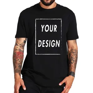 उच्च गुणवत्ता वाले कस्टम टी शर्ट मुद्रण बड़े सादे ग्राफिक विंटेज प्लस आकार लड़कों पुरुषों की महिलाओं के कपास टी शर्ट