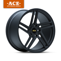 Pour Porsche, jantes de voiture en vente directe d'usine, 18-24 pouces, alliage d'aluminium noir satiné, 30 mm ET pour 911 718 Cayenne Panamera
