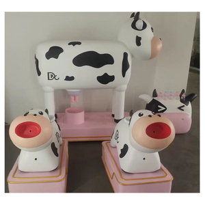 สนามเด็กเล่นในร่มขายดีสวนสนุกสวนสนุกแฮปปี้แรนช์อุปกรณ์รีดนมวัวจำลองสำหรับเด็ก - Product Image 1