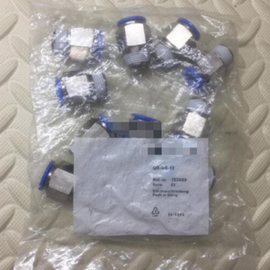 10 ชิ้น ใหม่ QS-3/8-12 153009 อุปกรณ์ต่อข้อต่อ - Product Image 1