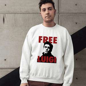 Luigi <span class=keywords><strong>Mangione</strong></span> Sweat-shirt décontracté pour femme 100% coton Tissu tricoté imprimé de style vintage lourd pour l'hiver - Product Image 4