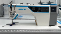 Machine à coudre industrielle à plat à entraînement direct à une aiguille, intelligente et assistée par ordinateur, avec puce IA, modèle Jack A4C