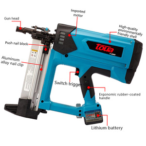 Toa <span class=keywords><strong>GSN</strong></span> 65 pistola sparachiodi pneumatica nailer utensili elettrici regolabili - Product Image 3