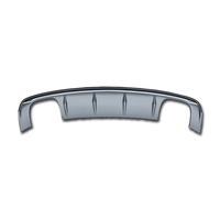 Diffuseur arrière avec embouts de tuyaux d'échappement, Kit d'accessoires de voiture pour Audi A3 2008-2012, mise à niveau vers S3 Sedan