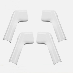Goulotte de drainage rectangulaire en plastique pour camping-cars, fixation latérale, étanche, pour évacuation des eaux de pluie - Product Image 1