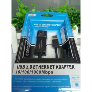 การ์ดเครือข่าย USB3.0 ความเร็ว 1000Mbps แบบมีสายภายนอกสำหรับแล็ปท็อป - Product Image 3