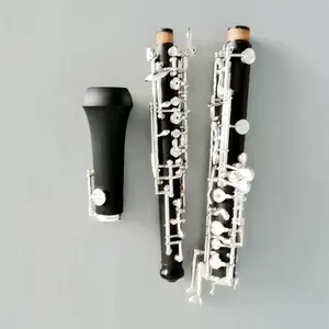 Grade Esame Speciale Bachelite Argento-Placcato Chiavi Oboe/Stage di Strumenti a Fiato