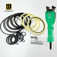 Joint d'étanchéité hydraulique M75 pour excavatrice, joints haute performance pour kit de joints de marteau hydraulique d'excavatrice