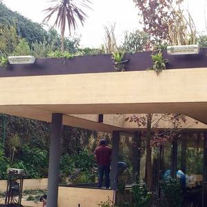 Chauffage mural <span class=keywords><strong>pour</strong></span> terrasse, chauffage électrique extérieur étanche, économie d'énergie, protection contre la surchauffe <span class=keywords><strong>pour</strong></span> patio, balcon, jardin - Product Image 2