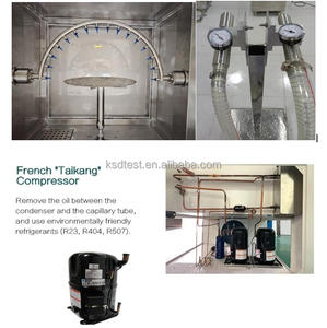 Maßgefertigte Elektronische Automatische Regenkammer mit IPX34 Wasserdichtigkeitszertifizierung und 220V Spannung für Laboranwendungen - Product Image 5