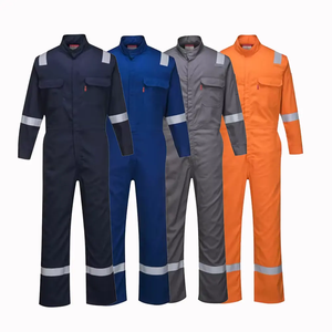 Hi Vis FRC Reflective Safety Clothing Industrial Fire Retardant Coverall Flame Retardant <strong>Work</strong> <strong>Overalls</strong> - Product Image 5