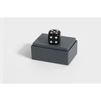 Dés magiques Miracle Dice 7, dés en plastique noir avec fonction d'effacement pour la magie de close-up, le mentalisme, accessoire pour magicien