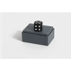 Dés magiques Miracle Dice 7, dés en plastique noir avec fonction d'effacement pour la magie de close-up, le mentalisme, accessoire pour magicien - Product Image 4
