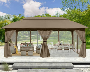 ABCCANOPY Filets De Gazebo Extérieur Tente De Patio Robuste Cadre En Métal <span class=keywords><strong>Chalet</strong></span> De <span class=keywords><strong>jardin</strong></span> Tonnelle De <span class=keywords><strong>jardin</strong></span> Wasserfester Pavillon - Product Image 2