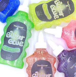 Kit de slime violet personnalisé OEM, vente chaude, ensemble de fabrication de slime pailleté, matériel d'argile adhésive scientifique DIY pour enfants, vente en gros - Product Image 5