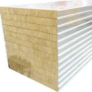 EPS/PU/каменная вата сэндвич-панель для стальных стен и крыши дома