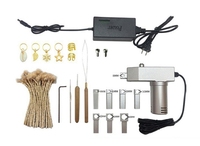 Machine électrique automatique à dreadlocks en acier inoxydable pour la fabrication et le tressage de cheveux