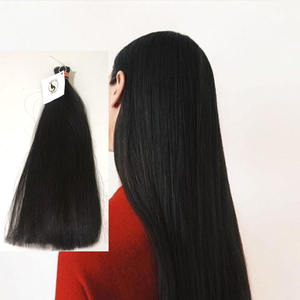 ผู้ผลิตผม10A 11A 12A เกรดเวอร์จินเวียดนามหนังกำพร้าชิดตรงคู่วาดผมส่วนขยาย - Product Image 2