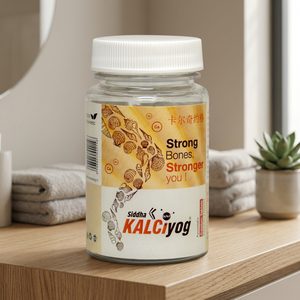 Comprimés de calcium à base de plantes OEM avec mélange d'extraits végétaux ayurvédiques pour la nutrition osseuse quotidienne, le confort articulaire et le bien-être - Product Image 1