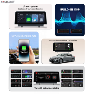 Système Linux pour BMW Série X3 X4 X5 X6 Système CCC/CIC/NBT E60 avec Carplay Android Auto DSP Différents designs d'interface utilisateur Navigation GPS - Product Image 6