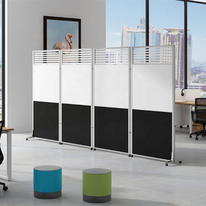 Divisor de pared de oficina en casa duradero flexible panel de oficina de sala de estar pared móvil - Product Image 1