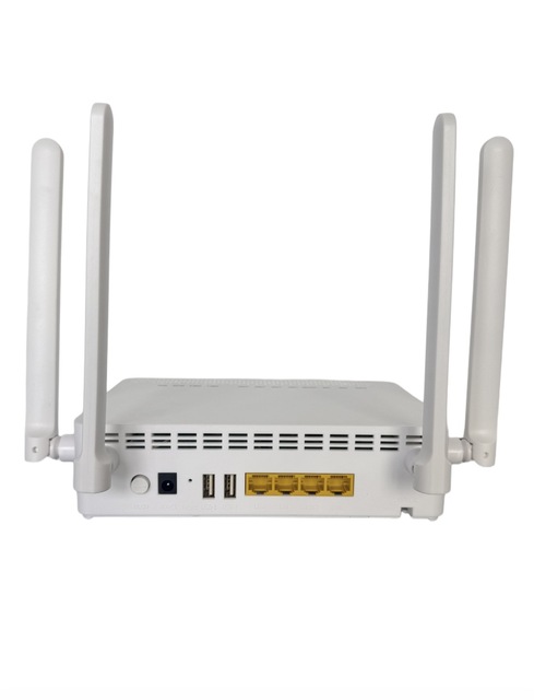 Modem ST886 ONU Fiber Optic WIFI 6 4 for USB 2.4G/5G Dual Band FTTH 4 Antennas SKD 747 New-housing Top Quality Functional well