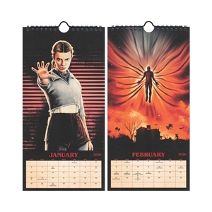 Pósteres de Calendario Extraños de <span class=keywords><strong>Stranger</strong></span> <span class=keywords><strong>Things</strong></span> 5: Explosiones Transfronterizas 2026 para Decoración del Hogar - Product Image 3