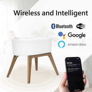 Cuna Automática de Alta Calidad Estilo Euroamericano, Diseño Moderno y Práctico, Cuna Eléctrica para Bebé - Product Image 4