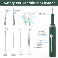 Nouvel appareil portable à ultrasons pour éliminer le tartre et la plaque dentaire chez les chiens, nettoyeur dentaire pour chiens, blanchiment des dents pour animaux de compagnie, détartreur dentaire manuel pour animaux de compagnie